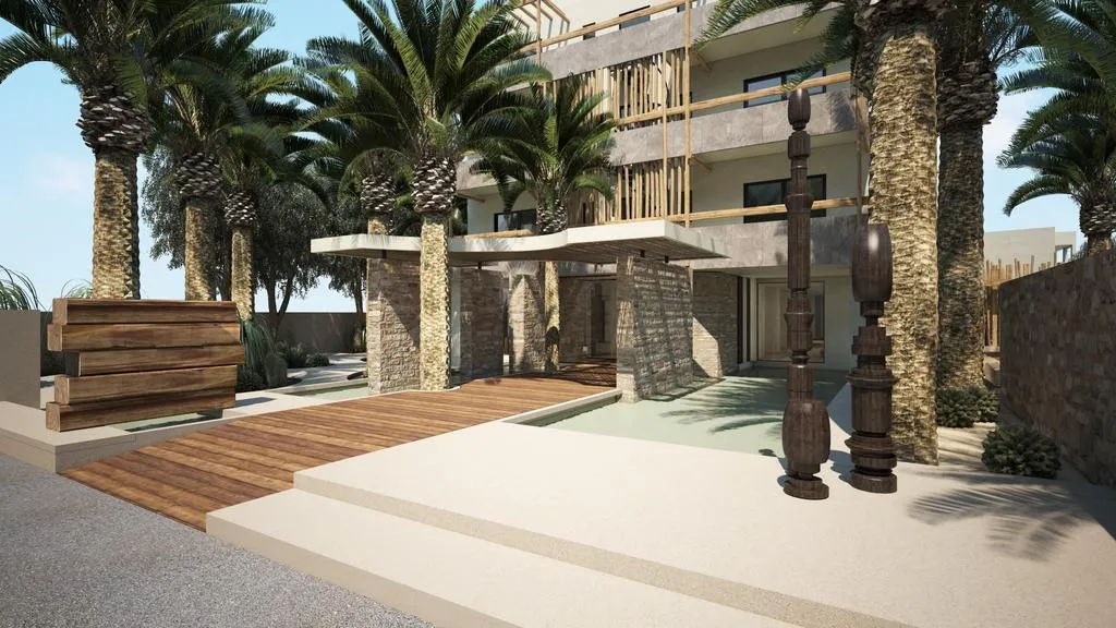 General view, The Syntopia Hotel, Crete