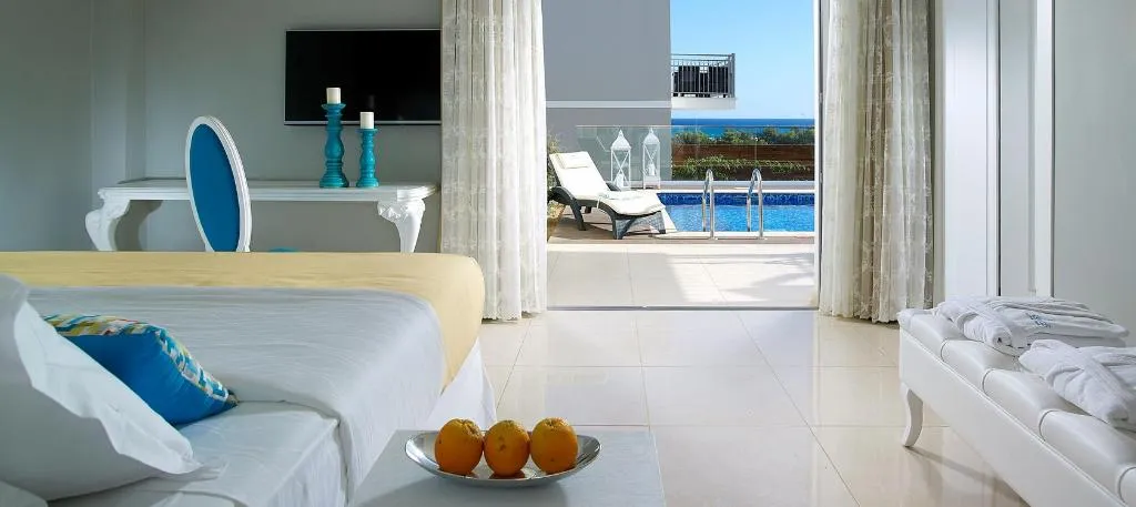 SUITE DELUXE SEA VIEW Room, Anemos Luxury Grand Resort, Crete