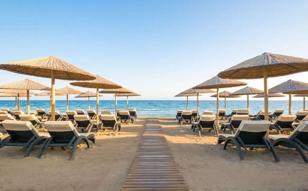 Beach, Olympic Palace Resort Hotel & Convention Center, Rhodes