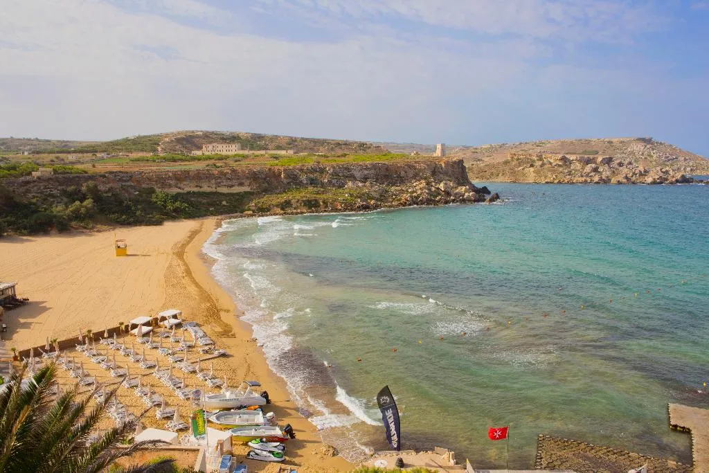 Beach, Radisson Blu Resort & Spa Golden Sands, Malta