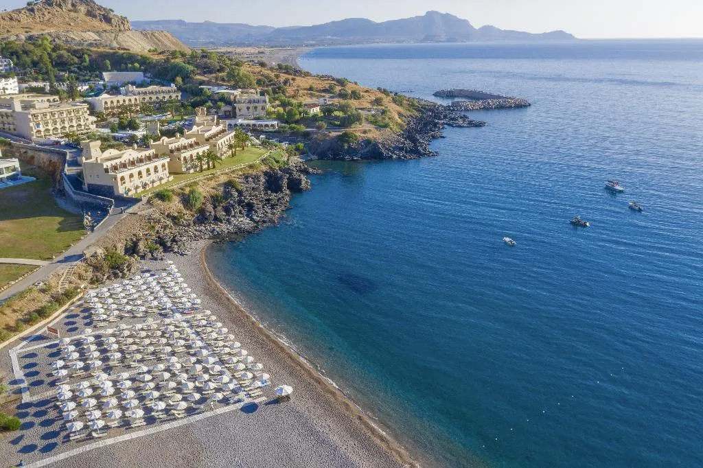 Beach, Lindos Royal Resort, Rhodes