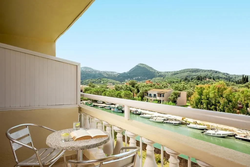 Double or Twin RIVER VIEW Room, Canvas by Mitsis Messonghi, Corfu