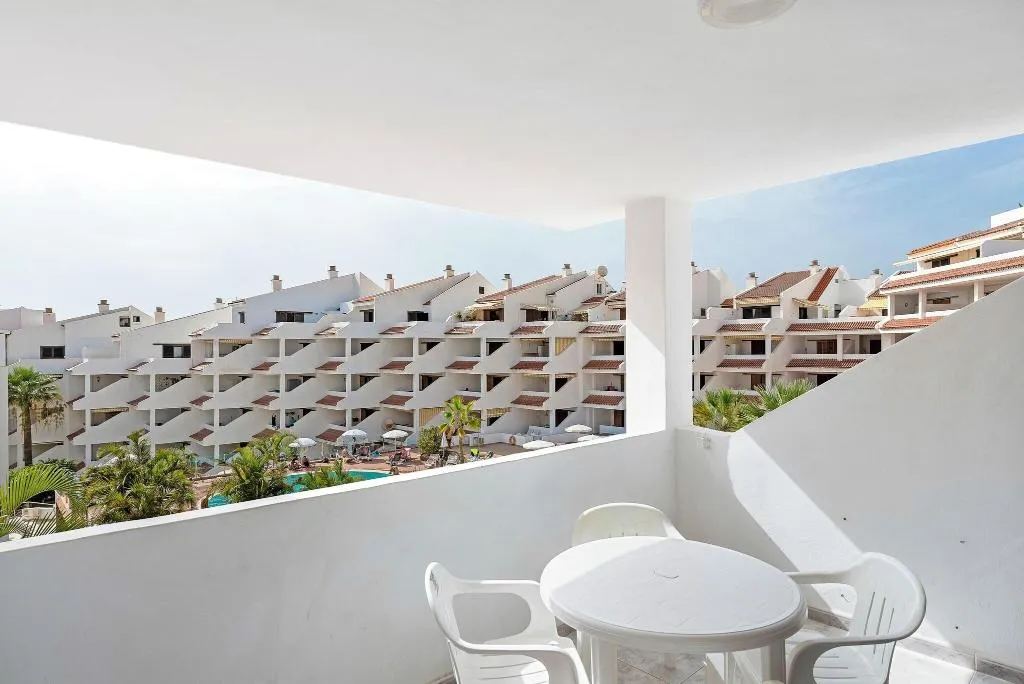 Terrace, Paloma Beach Apartments, Tenerife