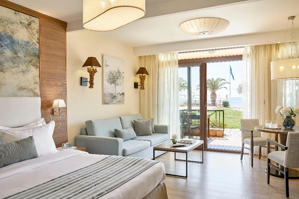 JUNIOR SUITE GARDEN VIEW Room, Anthemus Sea Beach Hotel & Spa, Halkidiki