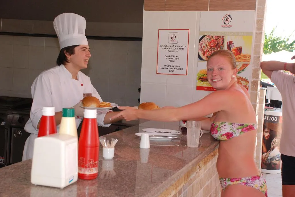 Bar, Garden of Sun Hotel, Bodrum