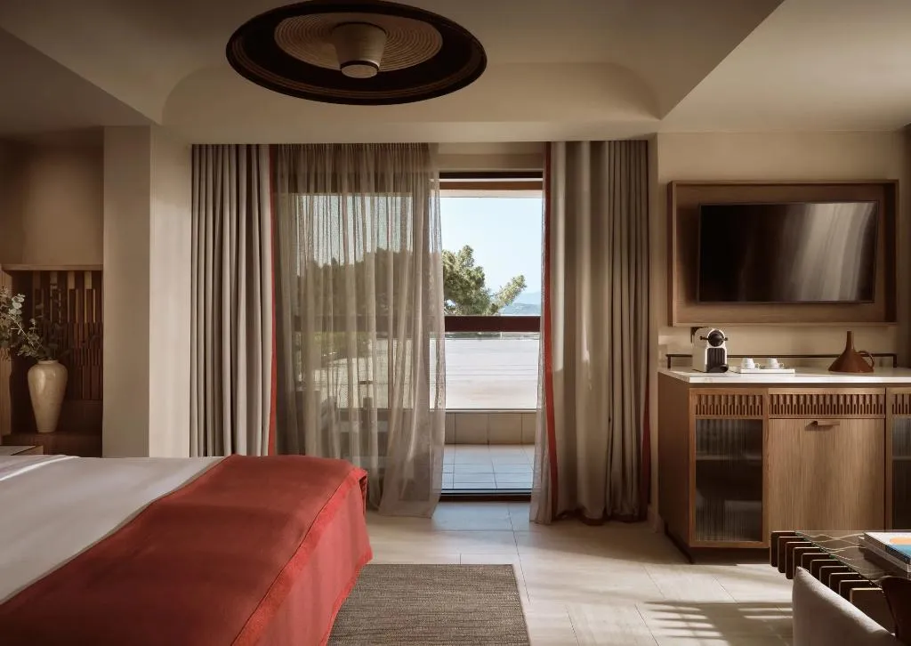 JUNIOR SUITE SEA VIEW Room, Eagles Palace, Small Luxury Hotels Of The World, Thessaloniki