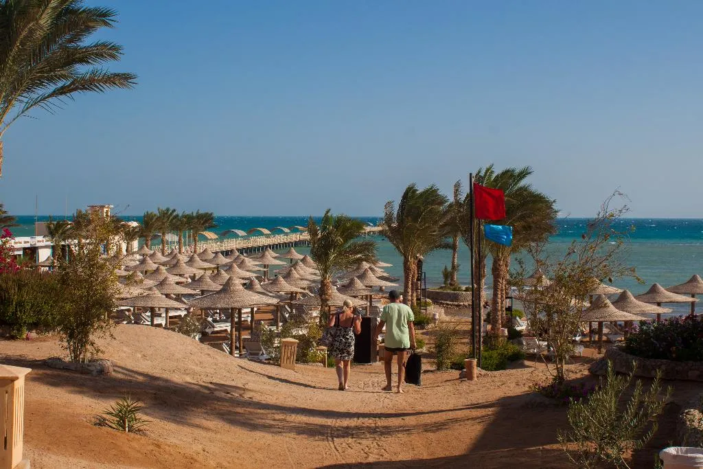 Beach, El Karma Aqua Beach Resort  (Ex. Nubia), Red Sea Riviera