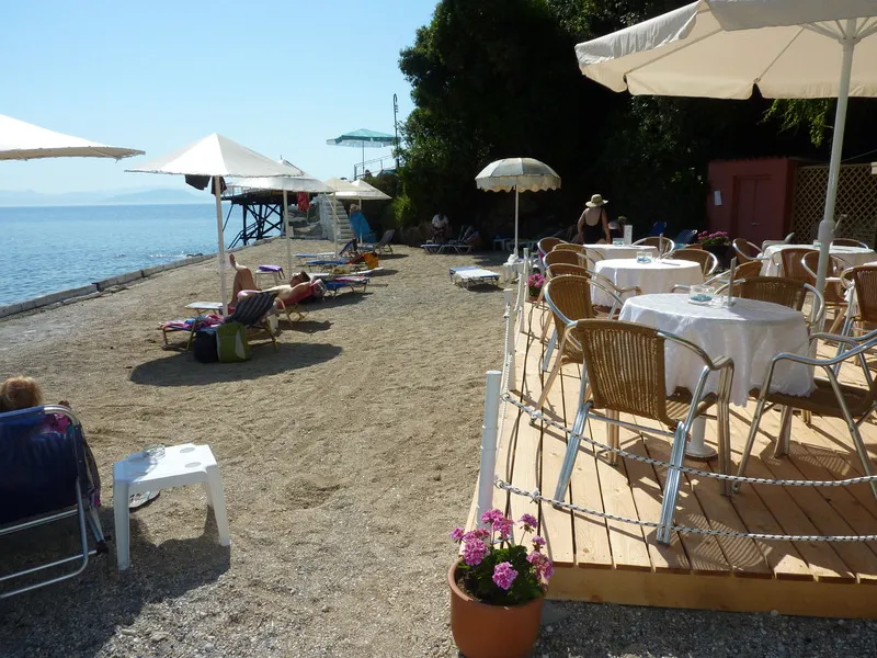 Beach, Oasis Hotel, Corfu
