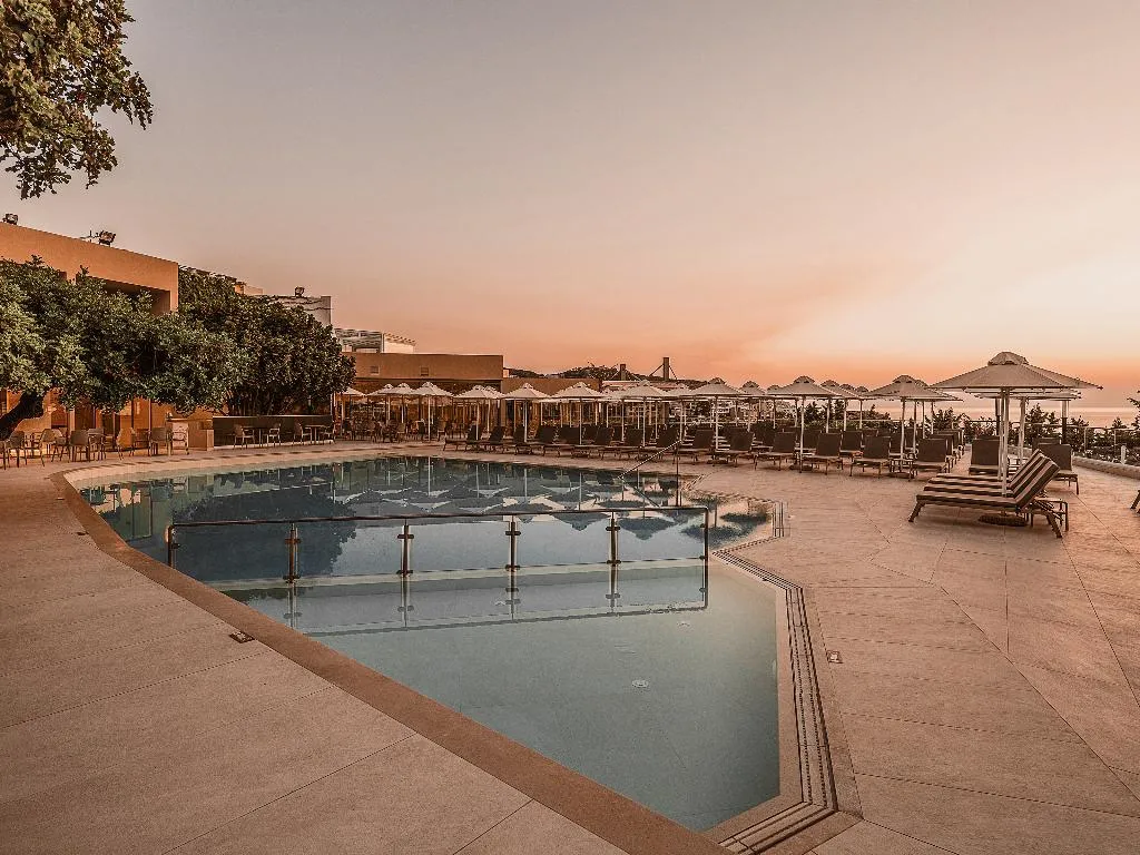 Terrace, Mitsis Bali Paradise, Crete