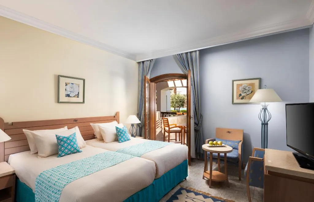 DOUBLE POOL VIEW Room, Royal Lagoons Resort & Aqua Park, Red Sea Riviera
