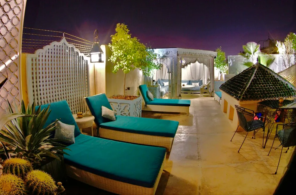 Terrace, Riad Armelle, Marrakech