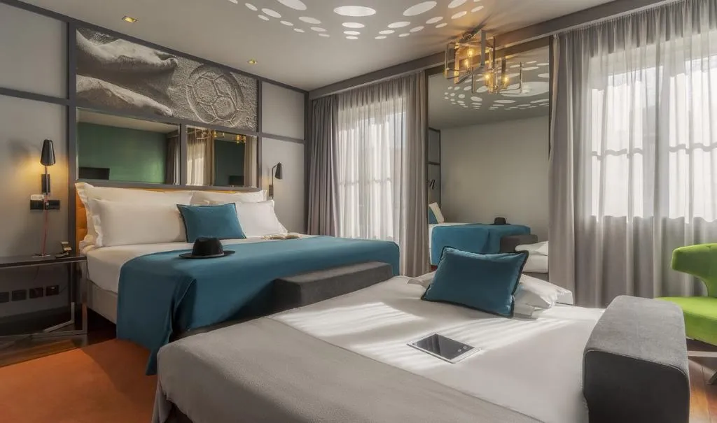 TRIPLE ONE BEDROOM ONE BATHROOM Room, Pestana CR7 Lisboa Lifestyle Hotels, Lisbon