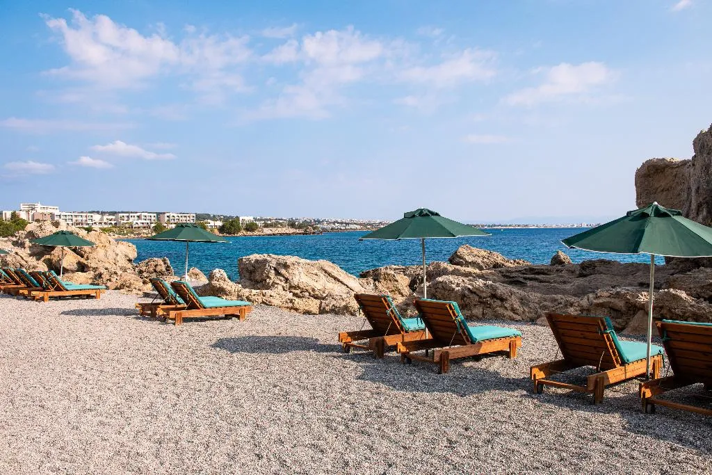 Beach, Kresten Royal Euphoria Resort, Rhodes
