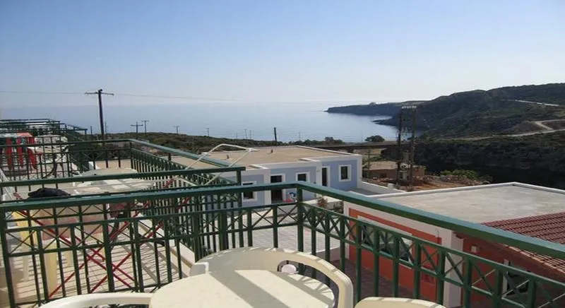 Terrace, Camari Garden Hotel Apartments, Crete