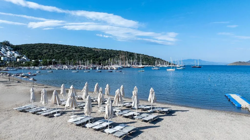 Beach, Paloma Family Club, Bodrum