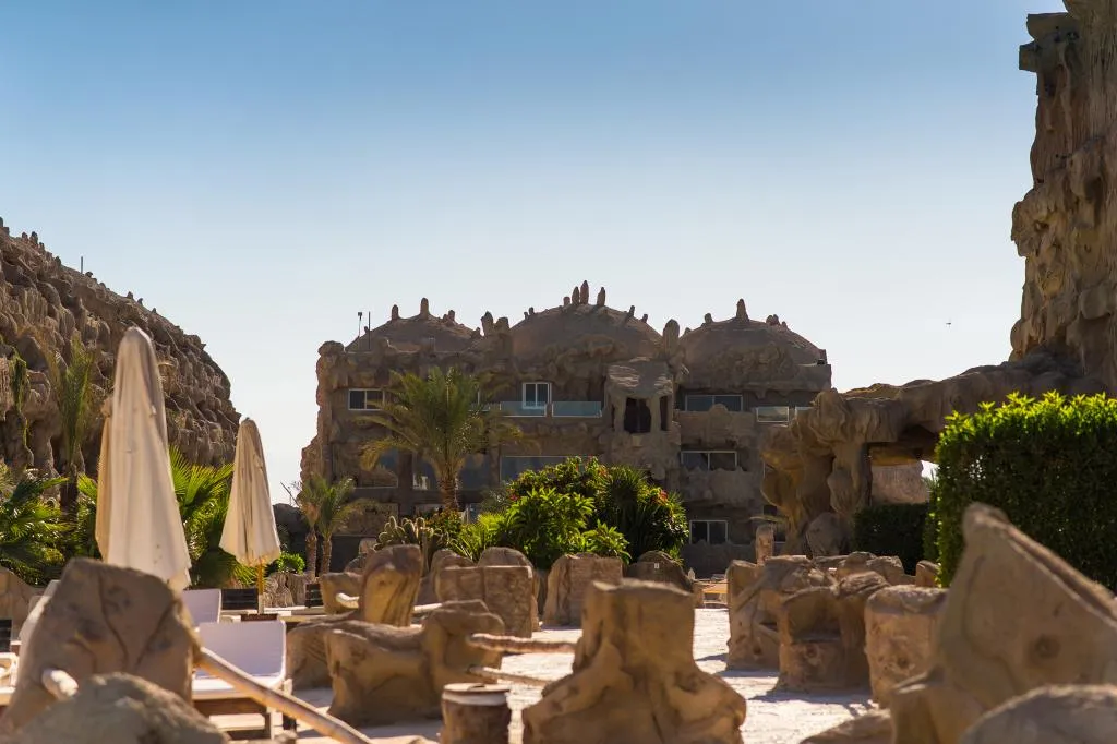 General view, Caves Beach Resort Hurghada, Red Sea Riviera