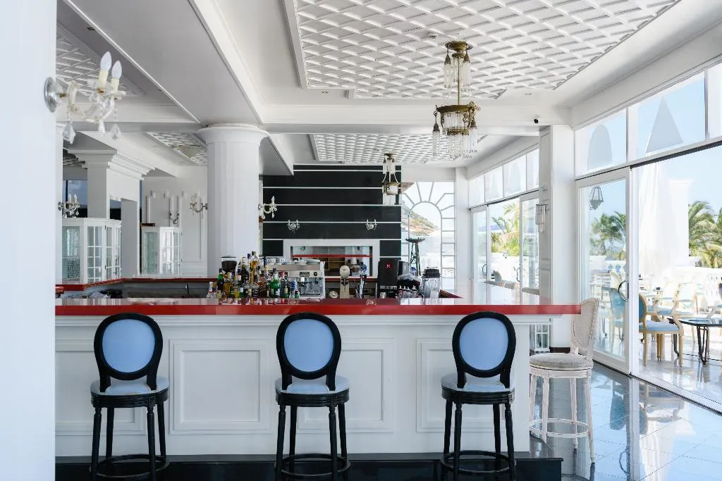 Bar, Minos Imperial Luxury Beach Resort Milatos, Crete