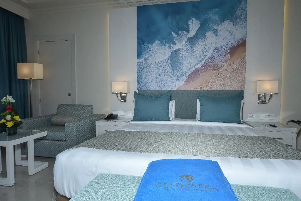 TRIPLE DELUXE POOL VIEW Room, Cleopatra Luxury Resort Sharm Adults Only, Red Sea Riviera