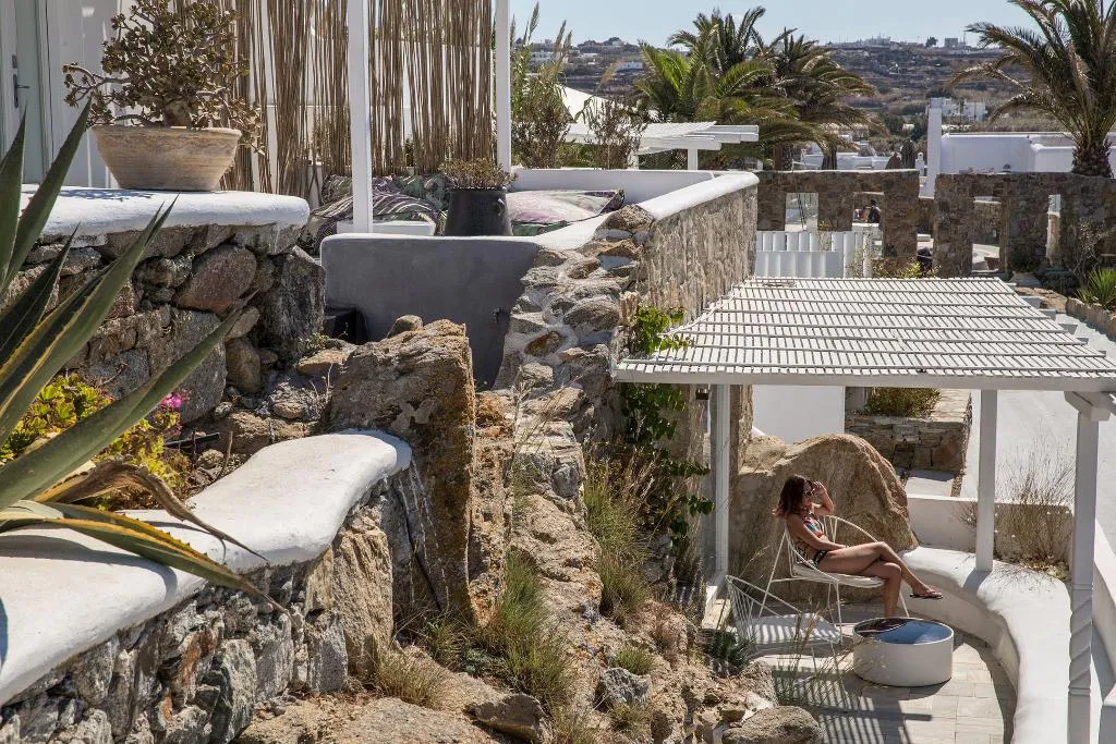 General view, Ostraco Suites, Mykonos