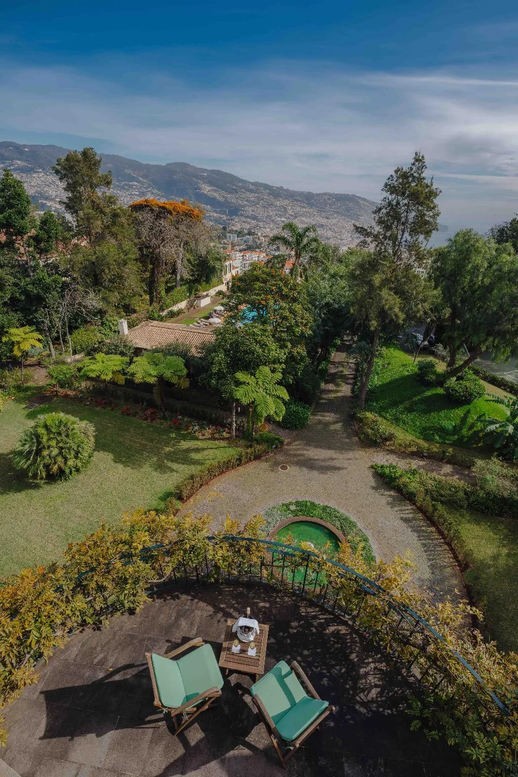Terrace, Quinta da Bela Vista, Madeira