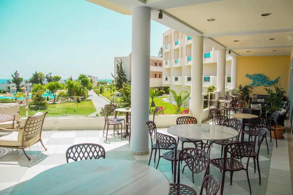 Terrace, Sovereign Beach Hotel, Kos