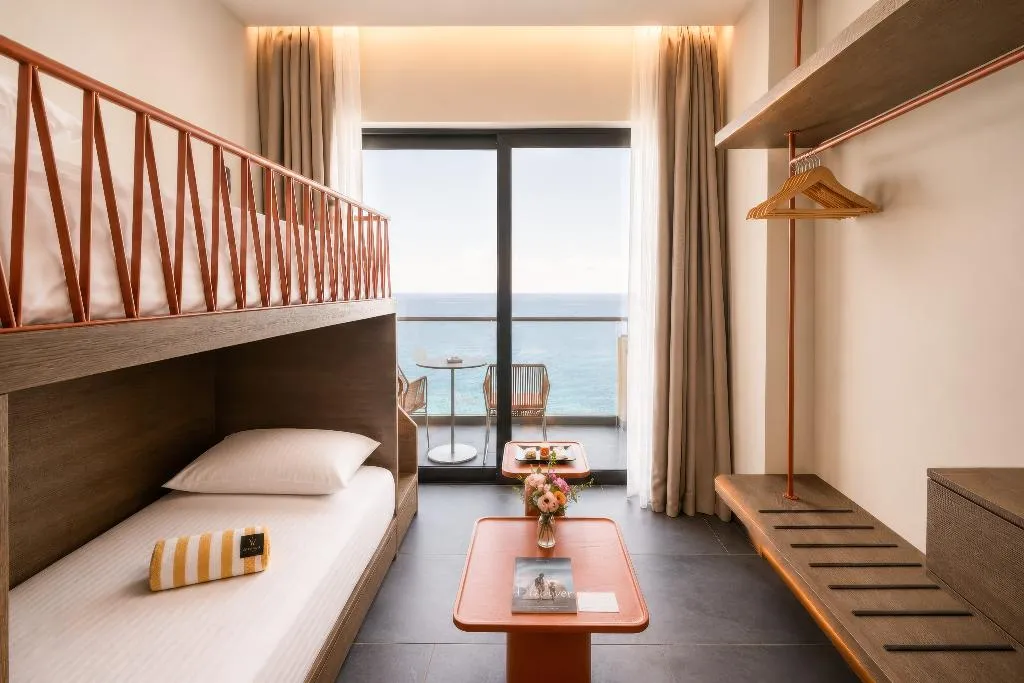 FAMILY ROOM SEA FRONT Room, Valmar Corfu By Louis Hotels, Corfu