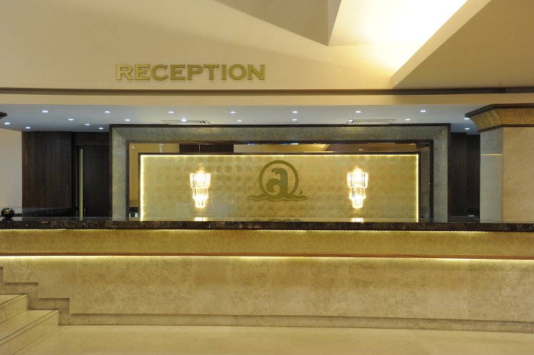 Reception, Adams Beach Hotel, Cyprus