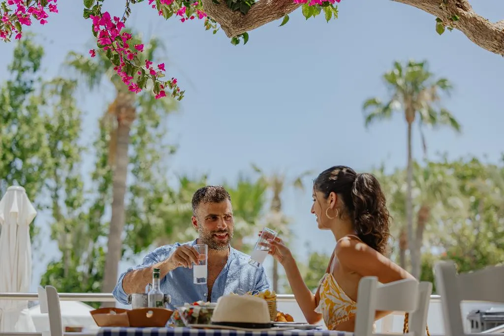 Restaurant, Golden Coast Beach Hotel, Cyprus