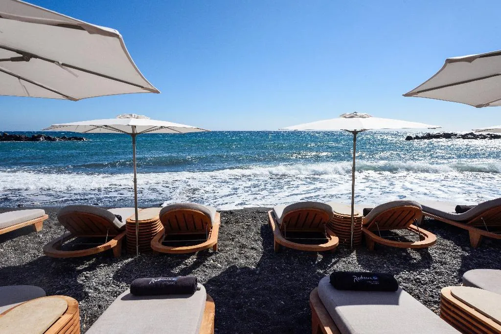 Beach, Radisson Blu Zaffron Resort, Santorini