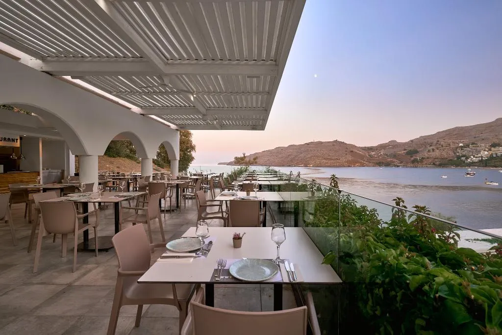 Restaurant, Lindos Royal Resort, Rhodes