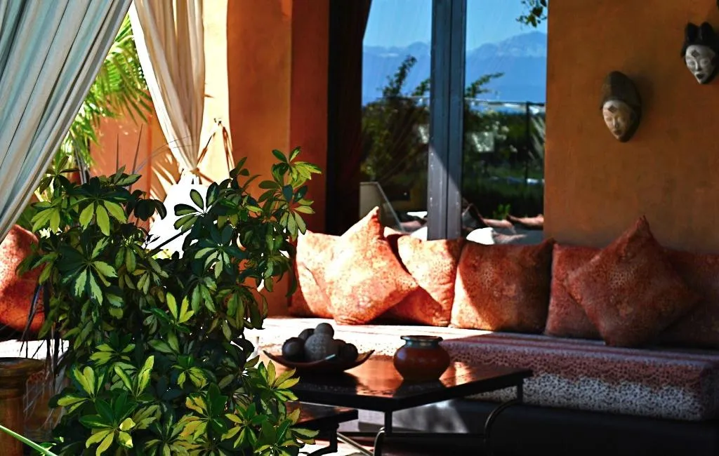 Terrace, Kasbah Al Mendili Private, Marrakech