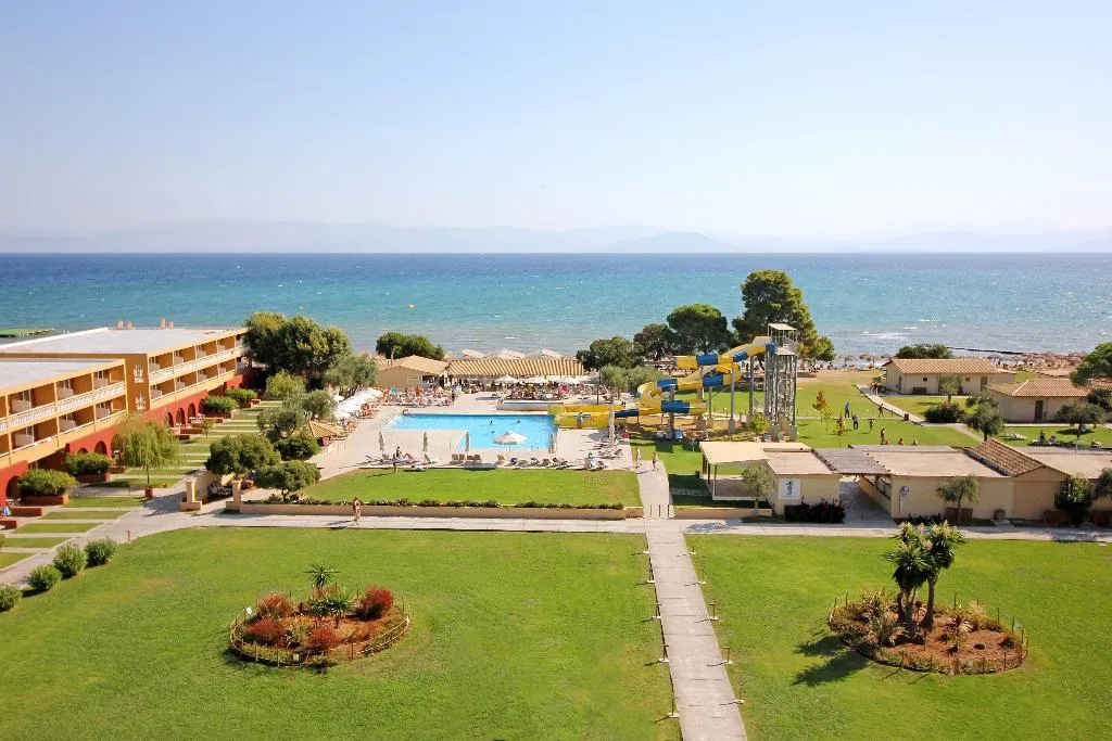 Pool, Canvas by Mitsis Messonghi, Corfu
