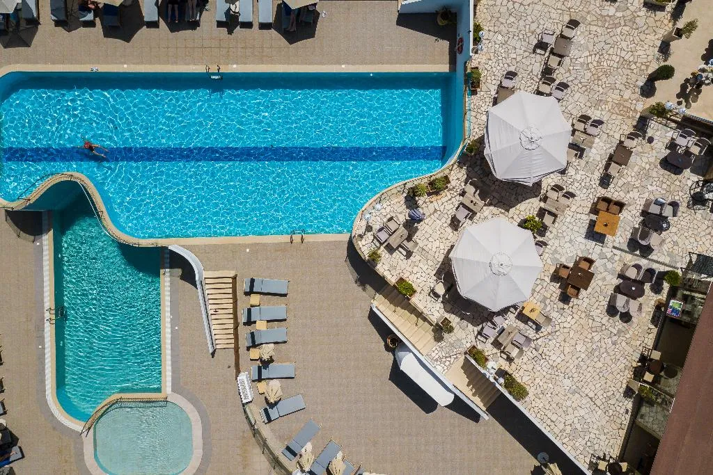 Terrace, Filion Suites Resort & Spa, Crete