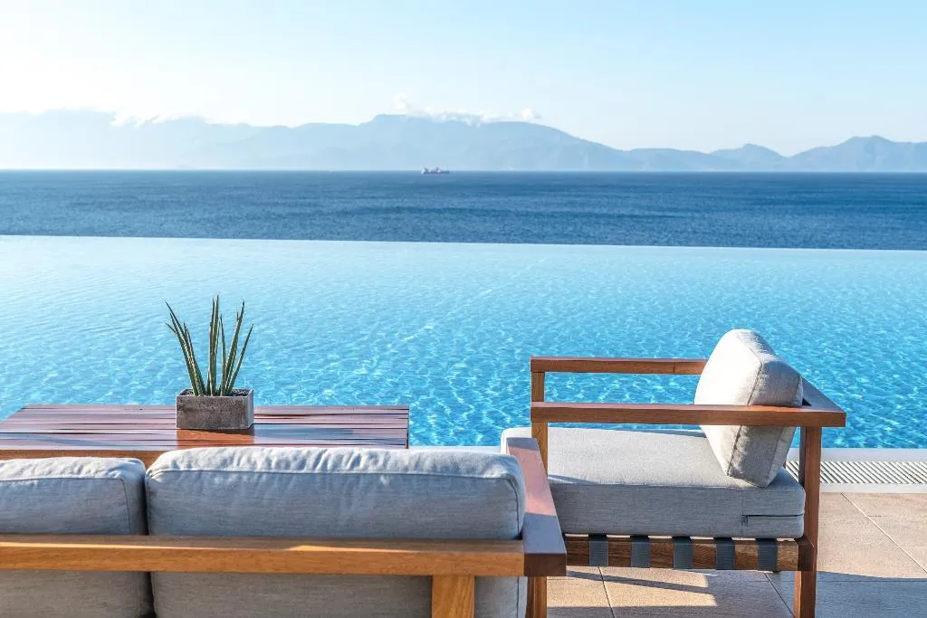 Terrace, Michelangelo Resort and Spa, Kos