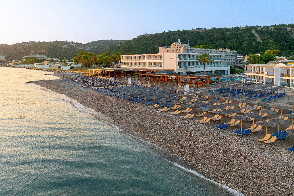 Beach, Avra Beach Resort, Rhodes