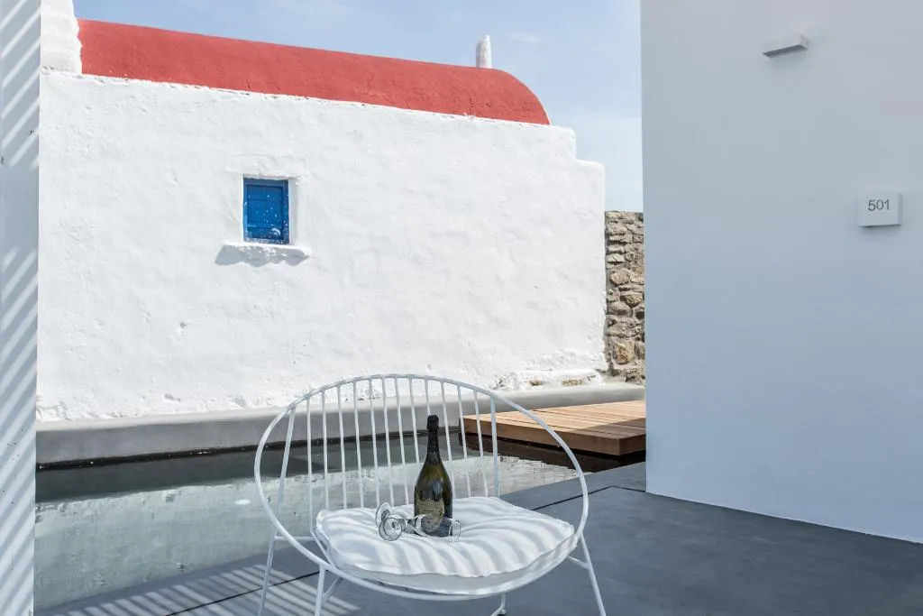 SUITE HONEYMOON Room, Ostraco Suites, Mykonos