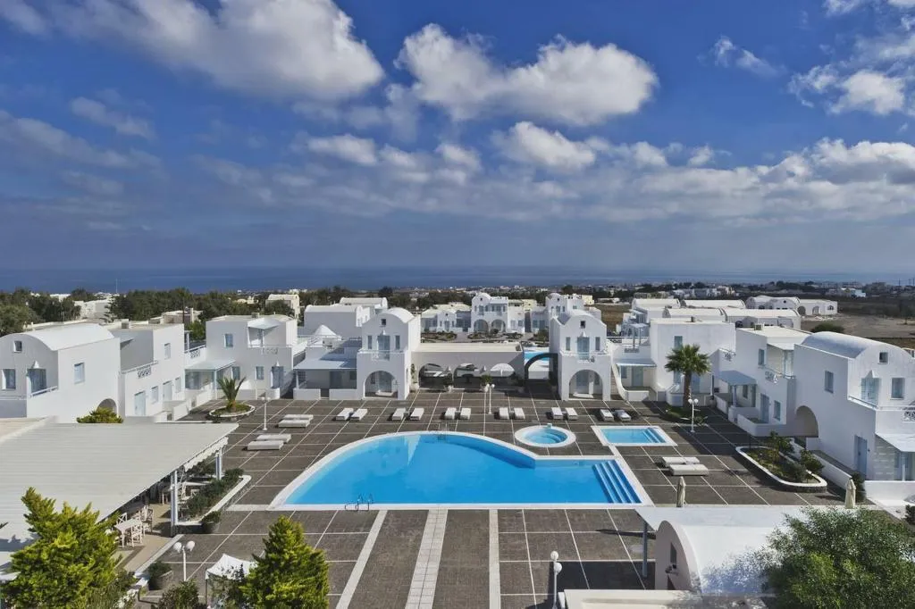General view, El Greco Resort, Santorini