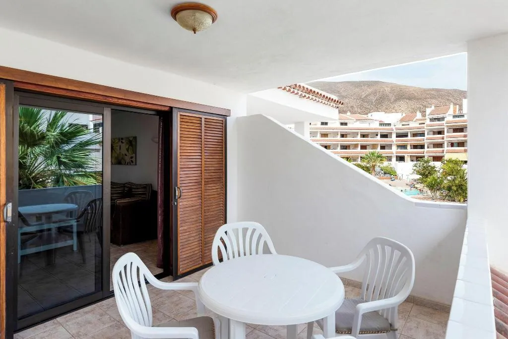 Terrace, Paloma Beach Apartments, Tenerife