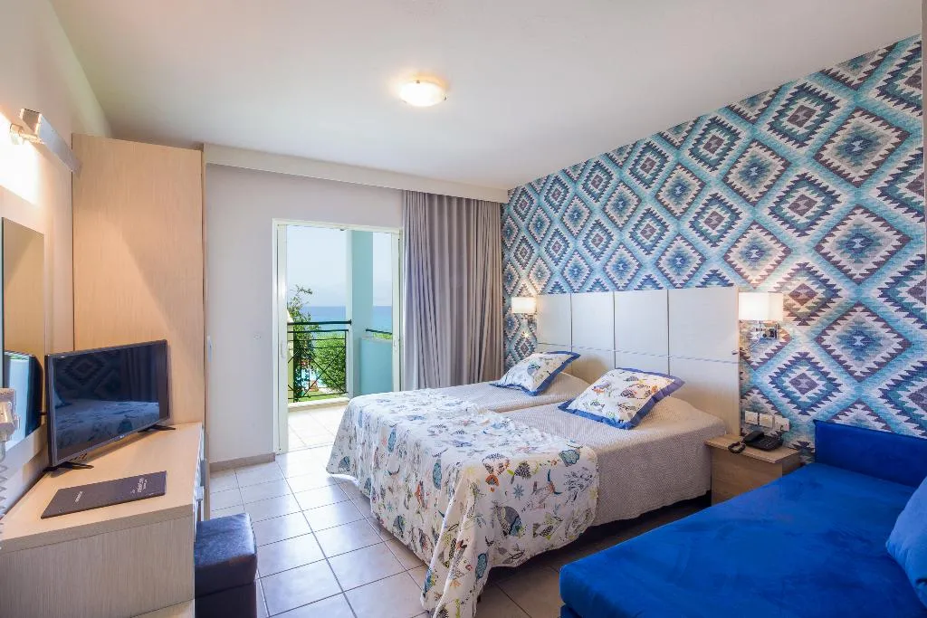 Double or Twin SEA VIEW Room, Mareblue Beach, Corfu