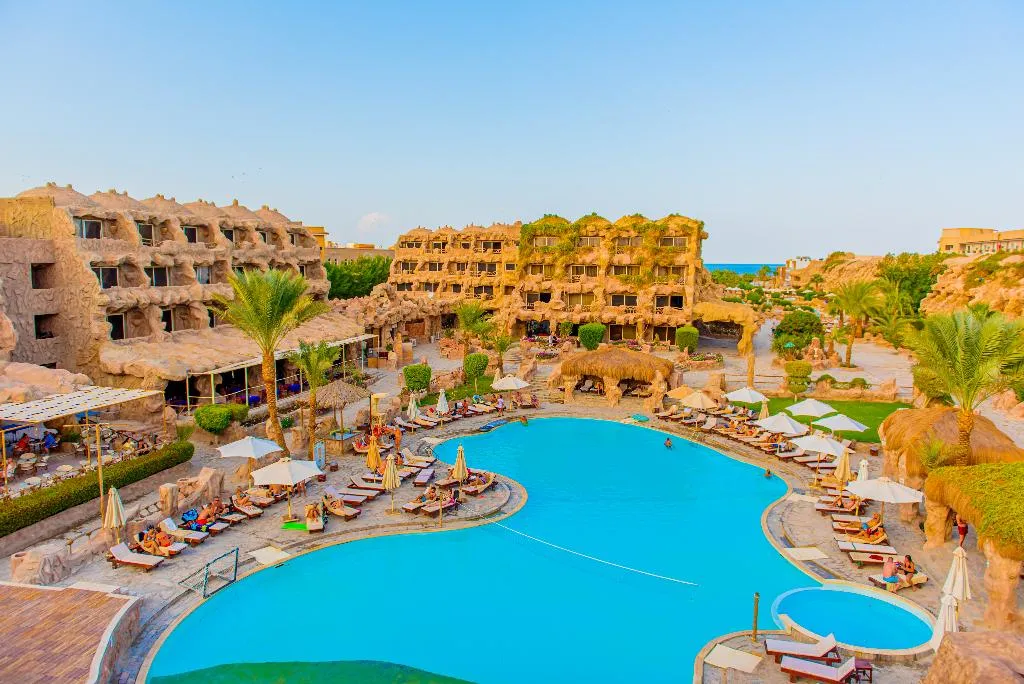 General view, Caves Beach Resort Hurghada, Red Sea Riviera