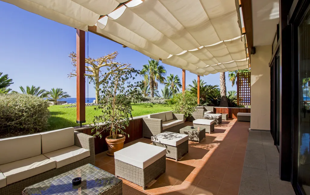 Terrace, Calheta Beach  All Inclusive, Madeira