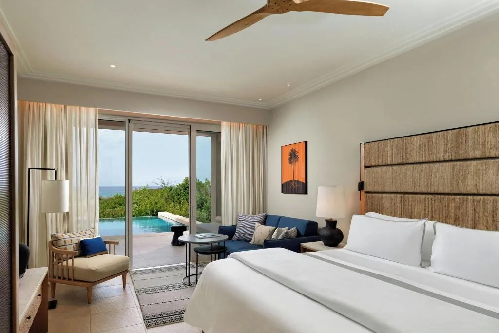 DOUBLE SEA VIEW WITH PRIVATE POOL Room, The Westin Resort Costa Navarino, Kalamata