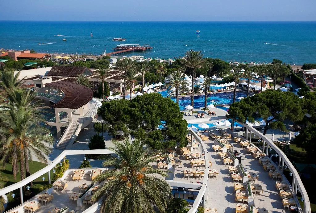 Terrace, Limak Atlantis Deluxe Resort & Hotel, Antalya