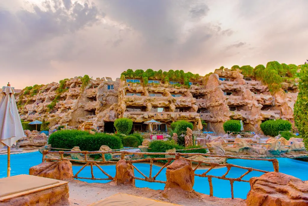 General view, Caves Beach Resort Hurghada, Red Sea Riviera