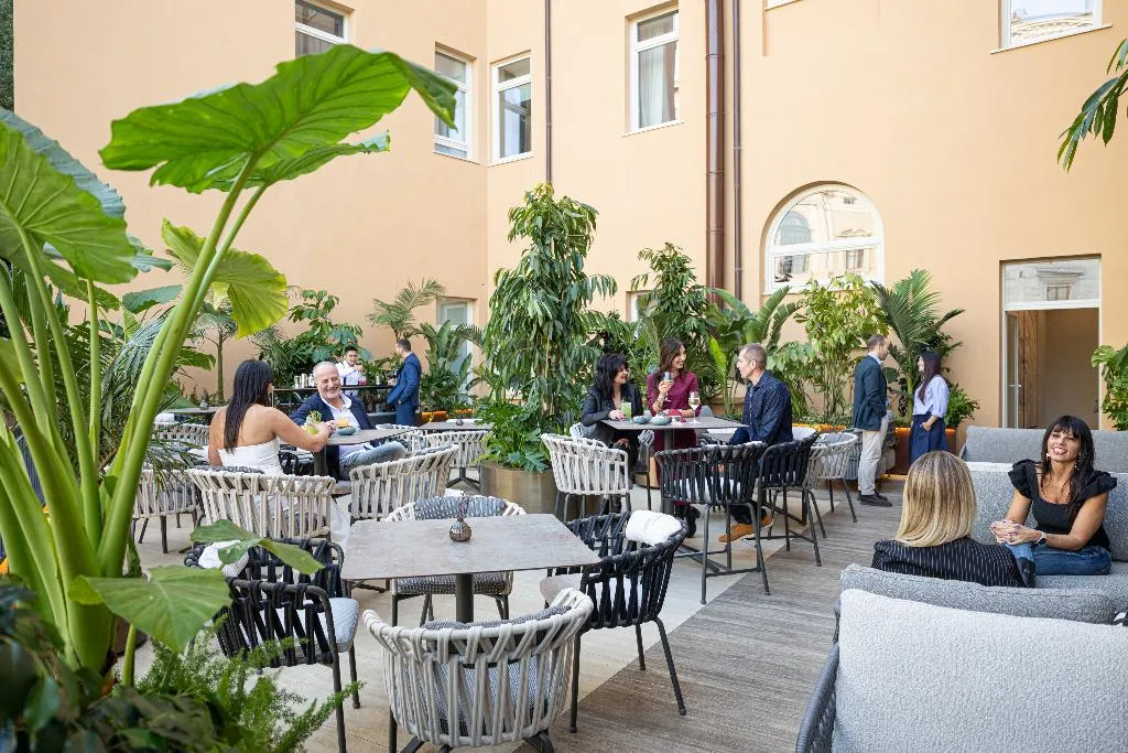 Terrace, Palazzo 4 Fontane 12, Rome