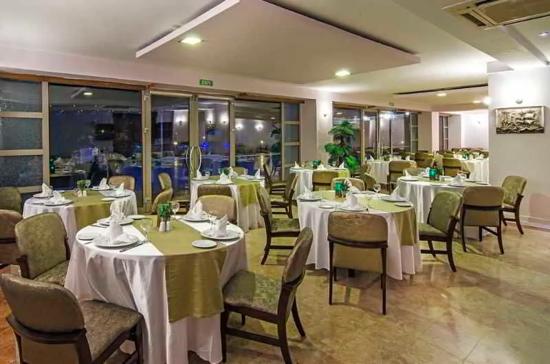 Restaurant, Garden of Sun Hotel, Bodrum