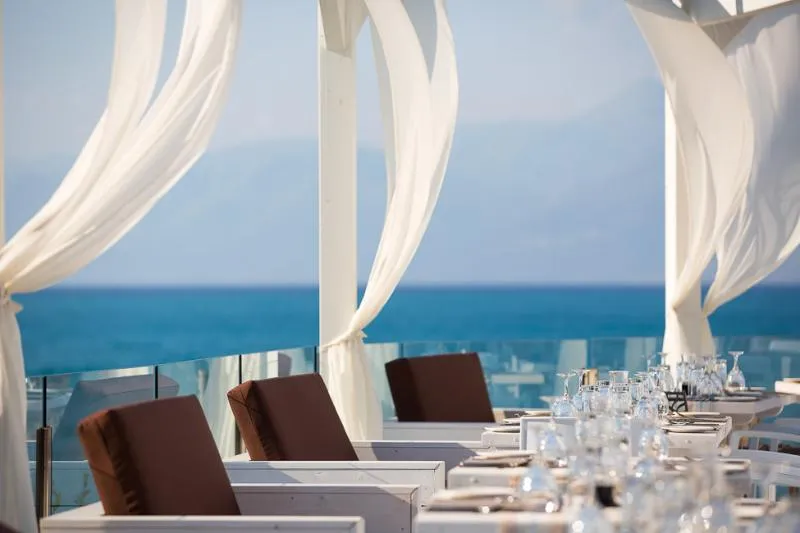 Restaurant, Mareblue Beach, Corfu