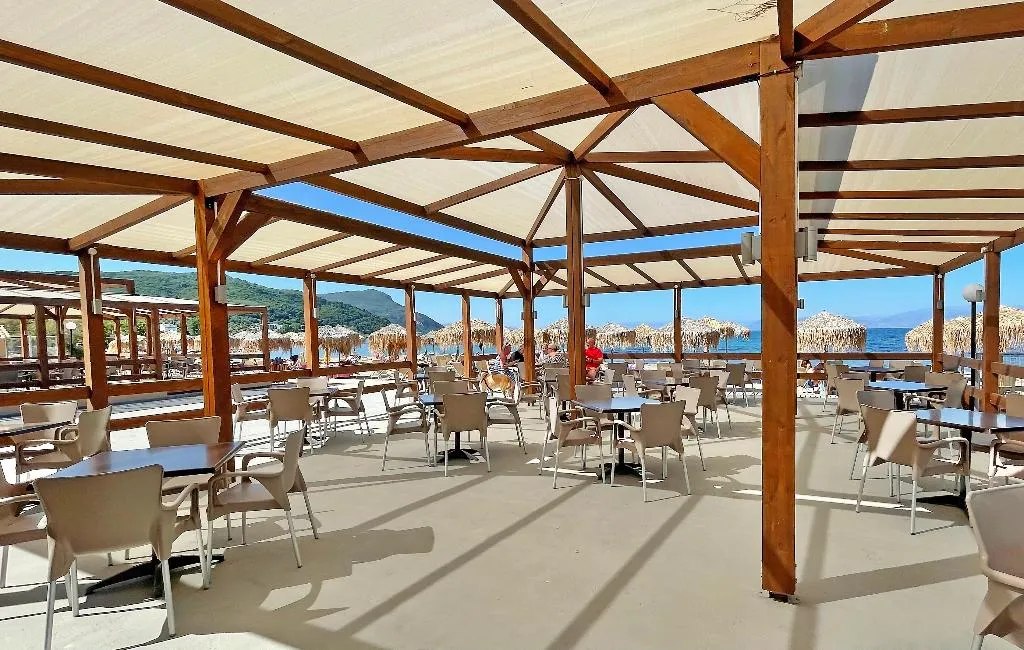 Restaurant, Canvas by Mitsis Messonghi, Corfu