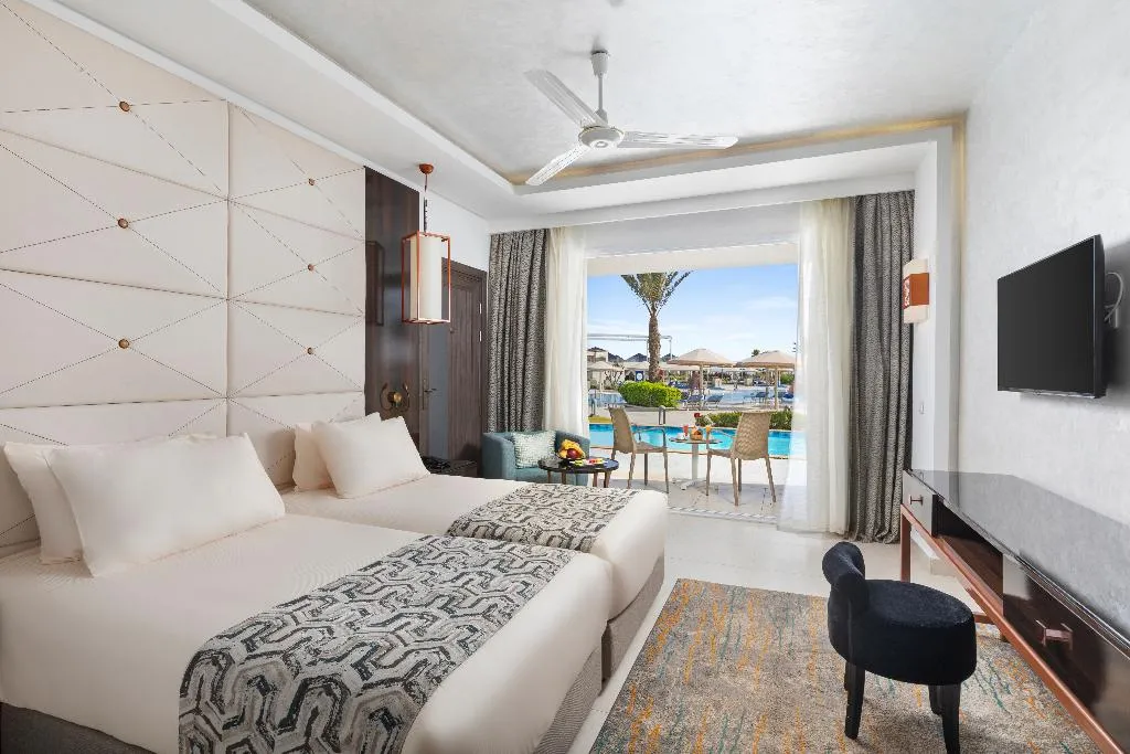 DOUBLE POOL VIEW Room, Pickalbatros White Beach Taghazout - Adults Friend, Agadir