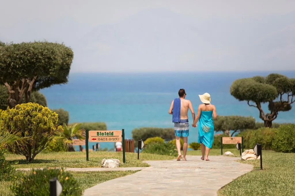 General view, Mareblue Beach, Corfu